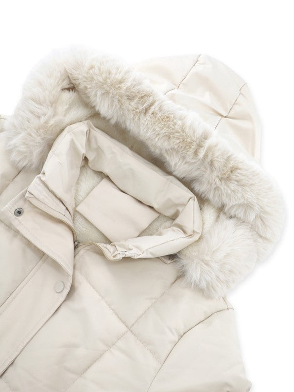 Veste Matelassée Avec Capuche Et Fermeture Zippée Pour Femme | Idéale Pour La Saison Froide