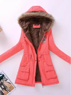 Veste d’Hiver avec Capuche et Doublure Intérieure pour Femmes | Idéale pour le Quotidien