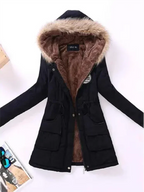 Veste d’Hiver avec Capuche et Doublure Intérieure pour Femmes | Idéale pour le Quotidien