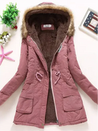 Veste d’Hiver avec Capuche et Doublure Intérieure pour Femmes | Idéale pour le Quotidien