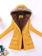 Veste d’Hiver avec Capuche et Doublure Intérieure pour Femmes | Idéale pour le Quotidien