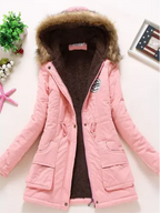 Veste d’Hiver avec Capuche et Doublure Intérieure pour Femmes | Idéale pour le Quotidien