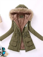 Veste d’Hiver avec Capuche et Doublure Intérieure pour Femmes | Idéale pour le Quotidien