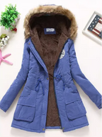 Veste d’Hiver avec Capuche et Doublure Intérieure pour Femmes | Idéale pour le Quotidien