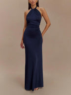 Robe Maxi À Col Montant Pour Femme | Idéale Pour Les Réceptions Et Occasions Spéciales