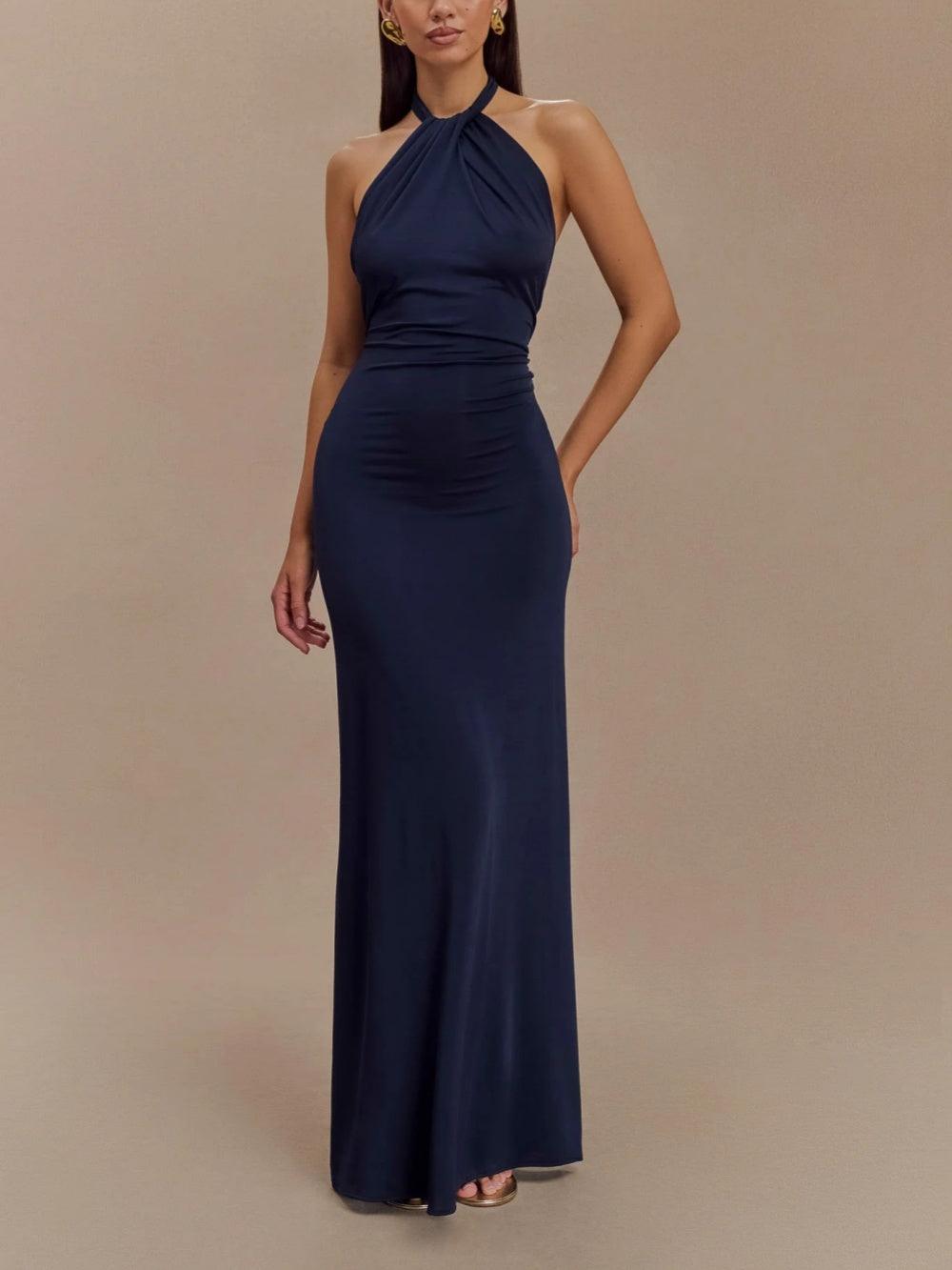Robe Maxi À Col Montant Pour Femme | Idéale Pour Les Réceptions Et Occasions Spéciales