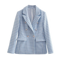 Blazer Avec Manches Longues Et Poches À Rabat Pour Femmes | Idéal Pour Occasions Quotidiennes Et Professionnelles
