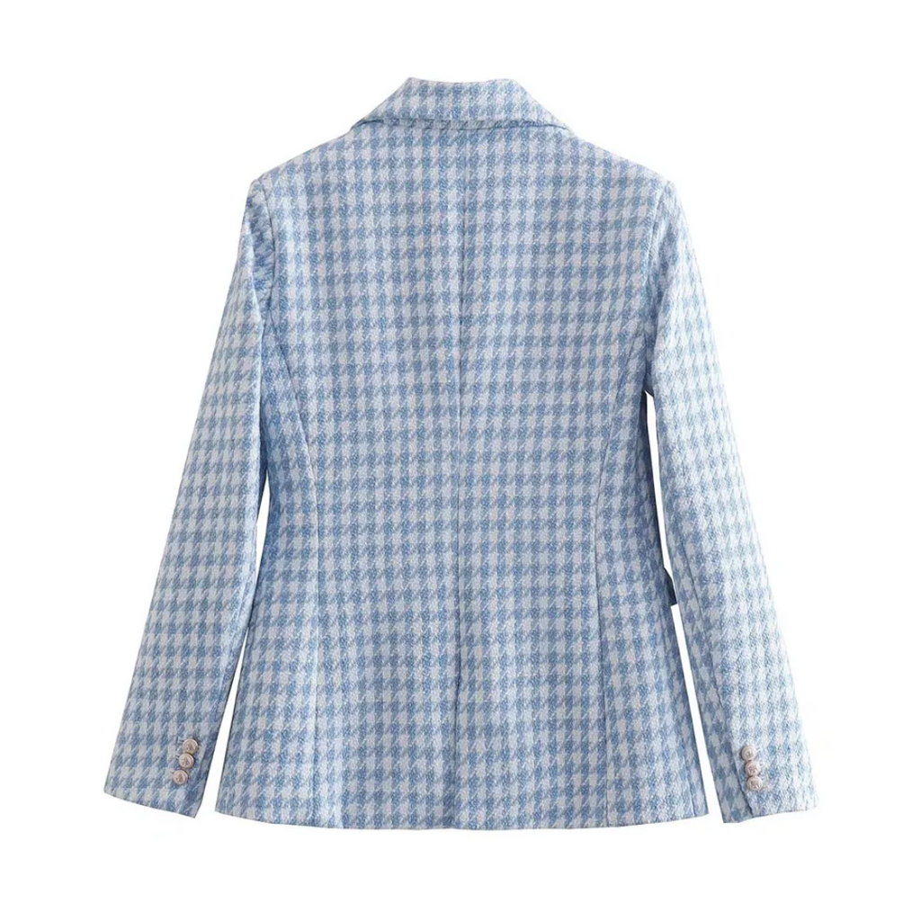 Blazer Avec Manches Longues Et Poches À Rabat Pour Femmes | Idéal Pour Occasions Quotidiennes Et Professionnelles
