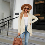 Gilet Texturé avec Coupe Droite pour Femmes | Idéal pour l'Automne