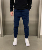 Pantalon Cargo Jogger avec Taille Élastique et Poches Multiples pour Homme | Idéal pour un Usage Quotidien