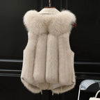 Gilet Sans Manches à Col Revers pour Femme | Idéal pour la Saison Froide