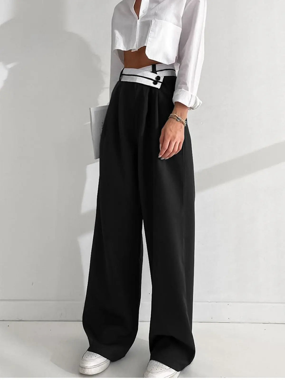 Pantalon Pour Femmes À Coupe Droite | Usage Quotidien et Professionnel