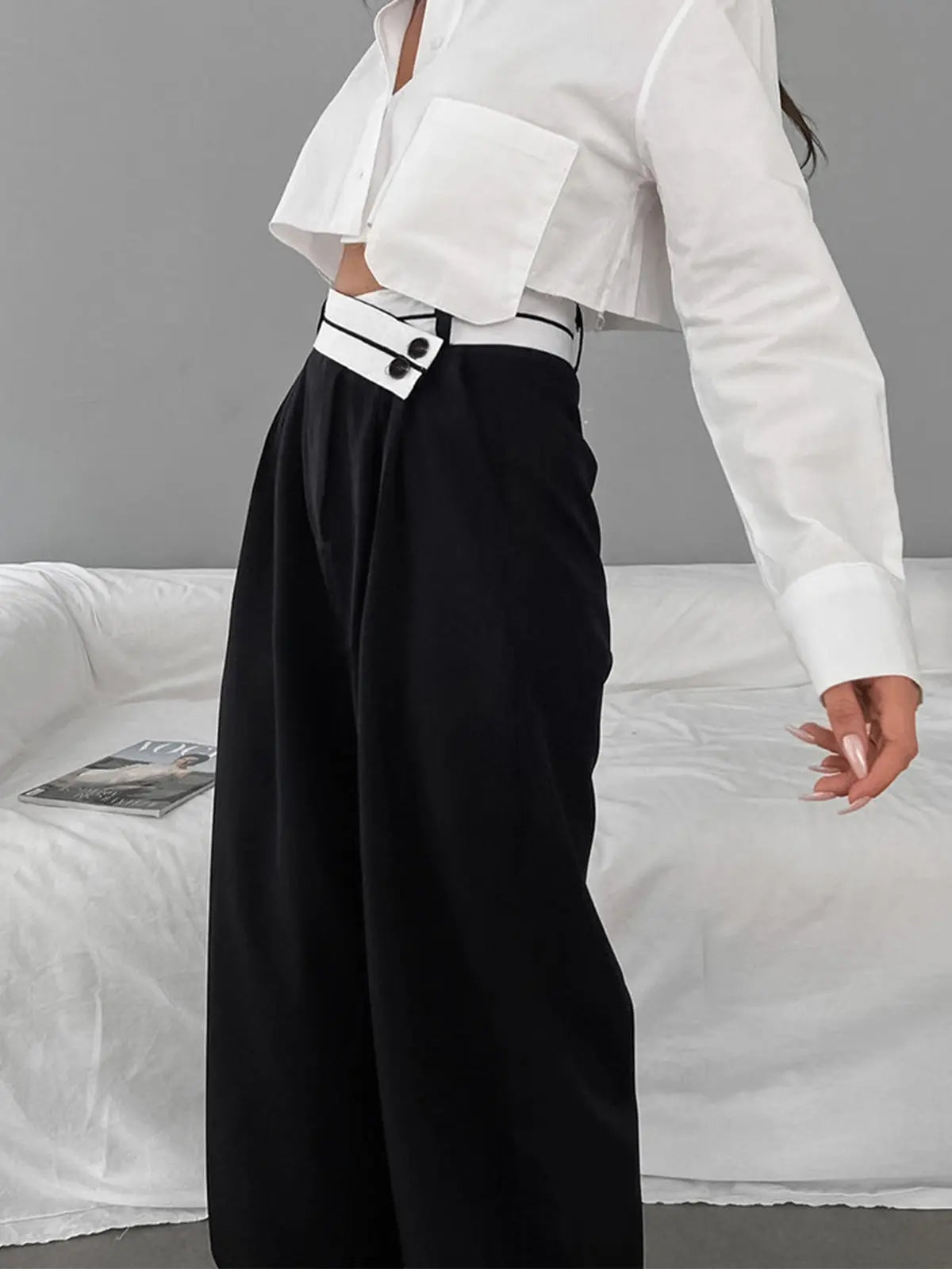 Pantalon Pour Femmes À Coupe Droite | Usage Quotidien et Professionnel