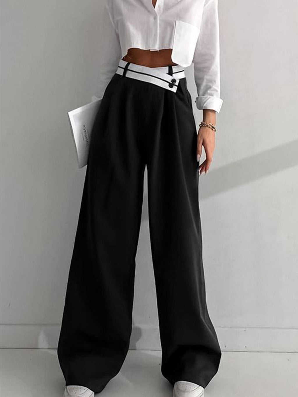 Pantalon Pour Femmes À Coupe Droite | Usage Quotidien et Professionnel