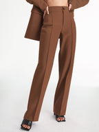 Pantalon à Coupe Droite pour Femme | Idéal pour le Quotidien et les Loisirs