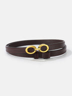 Ceinture Fine Avec Boucle Métallique Pour Femmes | Idéale Pour Usage Quotidien Et Formel