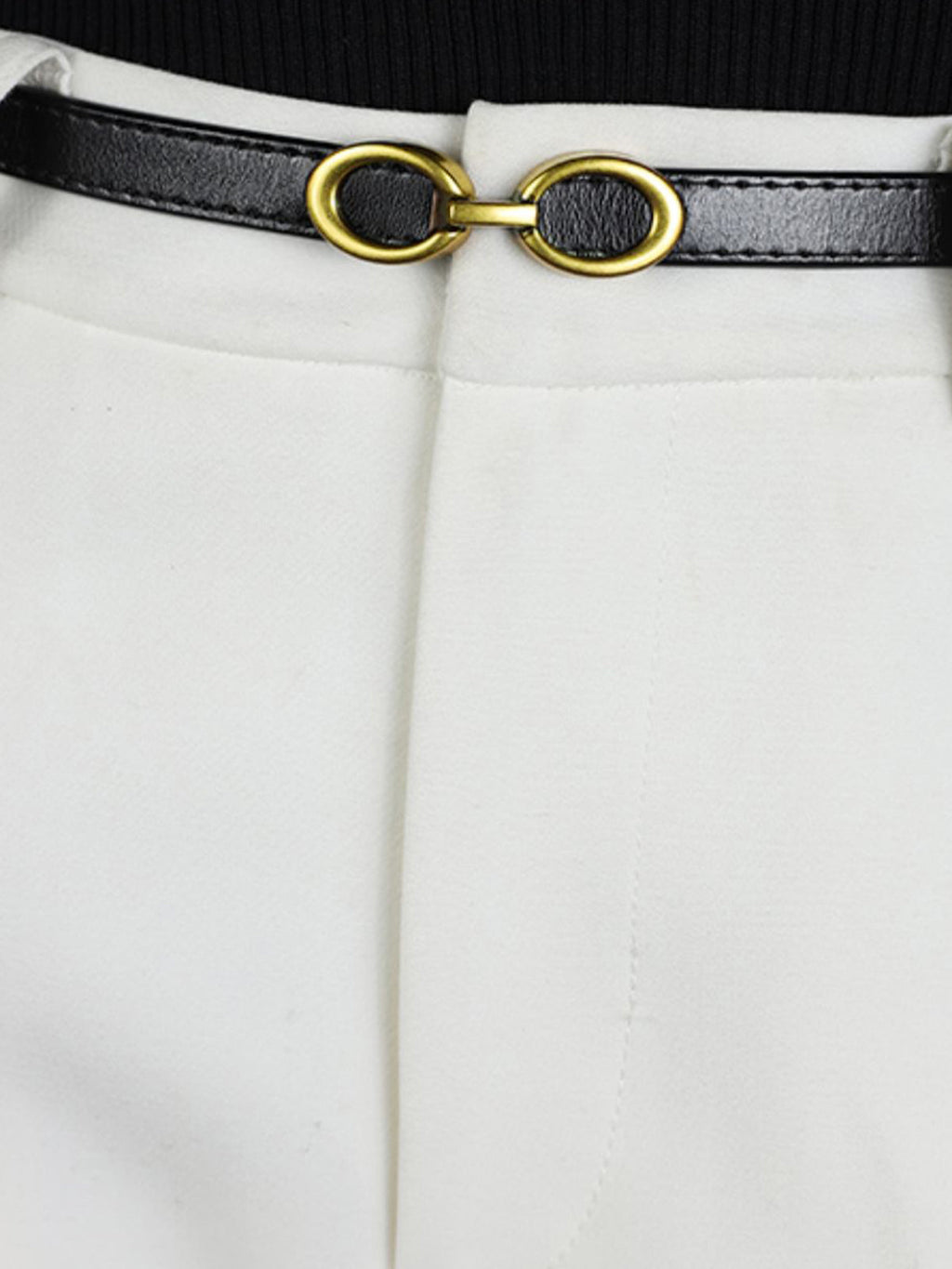 Ceinture Fine Avec Boucle Métallique Pour Femmes | Idéale Pour Usage Quotidien Et Formel