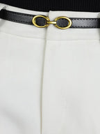 Ceinture Fine Avec Boucle Métallique Pour Femmes | Idéale Pour Usage Quotidien Et Formel