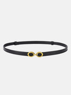 Ceinture Fine Avec Boucle Métallique Pour Femmes | Idéale Pour Usage Quotidien Et Formel