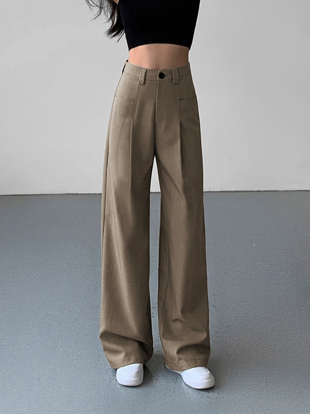Pantalon Long Pour Femme Avec Coupe Droite | Idéal Pour Usage Quotidien Et Travail