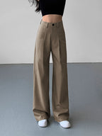 Pantalon Long Pour Femme Avec Coupe Droite | Idéal Pour Usage Quotidien Et Travail