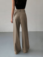 Pantalon Long Pour Femme Avec Coupe Droite | Idéal Pour Usage Quotidien Et Travail