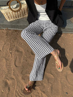 Pantalon Long Avec Coupe Régulière Pour Femme | Idéal Pour Le Travail Et Les Loisirs