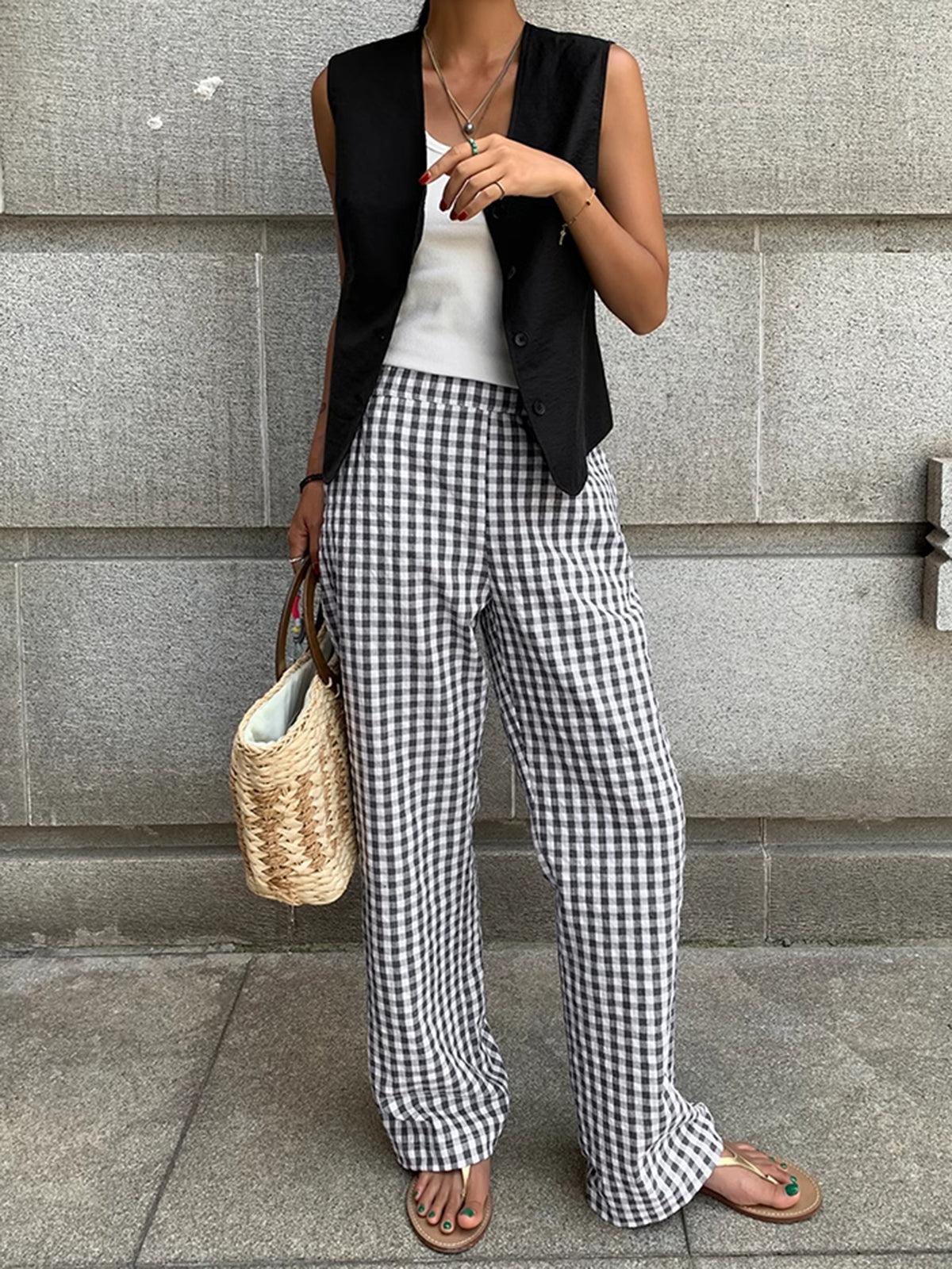 Pantalon Long Avec Coupe Régulière Pour Femme | Idéal Pour Le Travail Et Les Loisirs