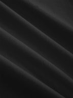 Robe Midi Noire Sans Manches Avec Taille Cintrée Et Jupe Évasée Pour Femmes | Adaptée Aux Tenues Formelles