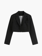 Blazer À Manches Longues Avec Coupe Régulière Pour Femme | Idéal Pour Le Travail Et Le Quotidien
