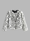 Veste À Motif Léopard pour Femme | Idéale pour L’Automne Et L’Hiver