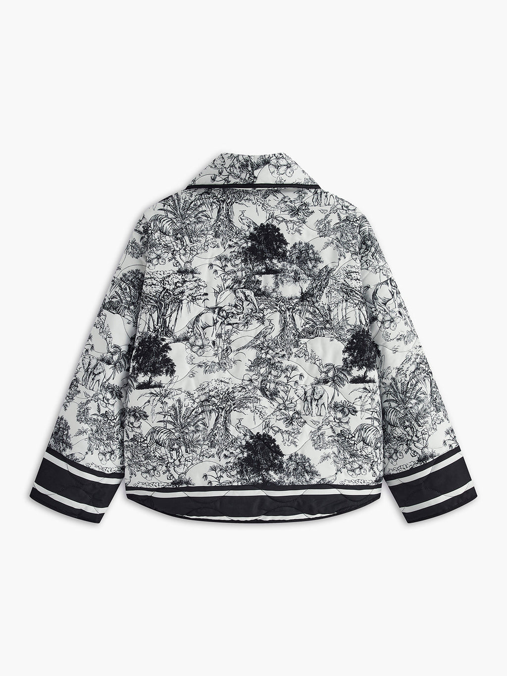 Veste Légère à Imprimé Graphique avec Poches Avant pour Femmes | Idéale pour le Printemps et l’Automne