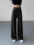 Pantalon Long Pour Femme Avec Coupe Droite | Idéal Pour Usage Quotidien Et Travail