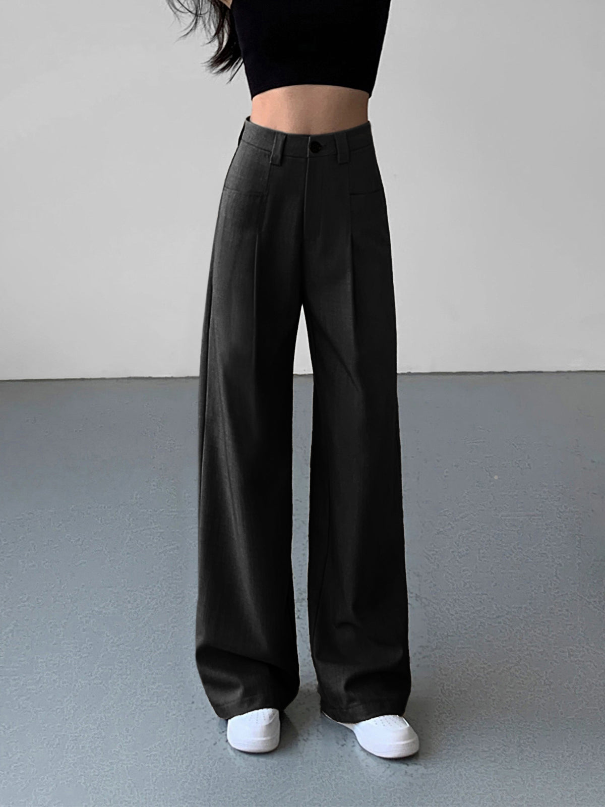 Pantalon Long Pour Femme Avec Coupe Droite | Idéal Pour Usage Quotidien Et Travail