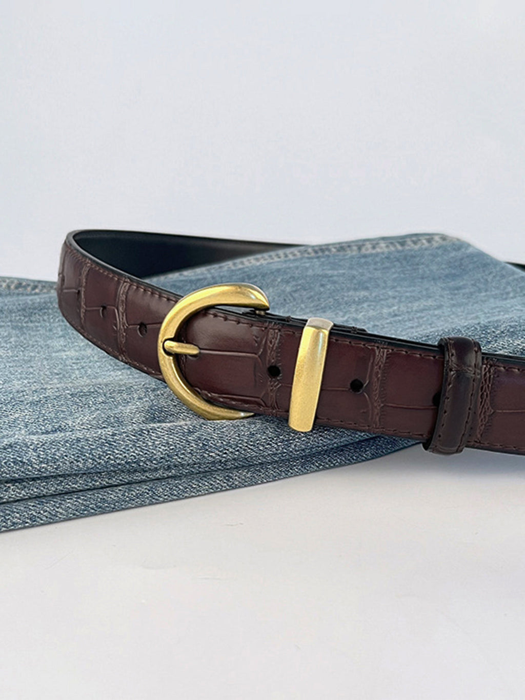 Ceinture Avec Motif Crocodile Pour Filles | Idéale Pour Usage Quotidien Et Occasionnel