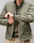 Veste d’Été Légère pour Hommes avec Fermeture à Boutons et Coupe Droite | Idéal pour Tenues Quotidiennes