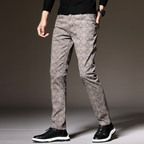 Pantalon À Carreaux avec Coupe Slim Contemporaine pour Adultes | Idéal pour L’Automne