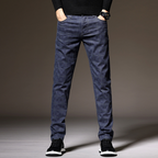 Pantalon À Carreaux avec Coupe Slim Contemporaine pour Adultes | Idéal pour L’Automne