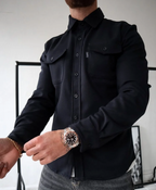 Chemise À Manches Longues avec Coupe Classique pour Homme | Idéale pour L’Automne