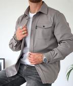 Chemise À Manches Longues avec Coupe Classique pour Homme | Idéale pour L’Automne