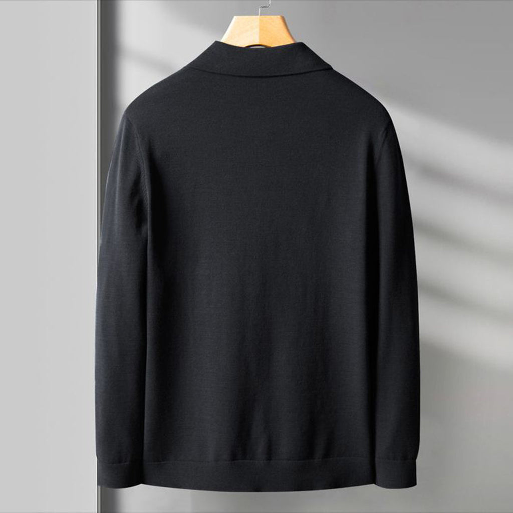Blazer à Rayures Fines avec Col à Revers pour Homme | Idéal pour Bureau et Occasions Formelles