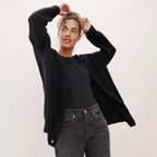 Gilet Long avec Coupe Ample pour Femmes | Idéal pour l'Automne et l'Hiver