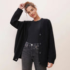 Gilet Long avec Coupe Ample pour Femmes | Idéal pour l'Automne et l'Hiver