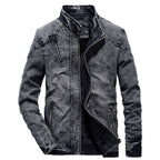 Veste Courte avec Col Montant pour Homme | Idéale pour Automne et Printemps