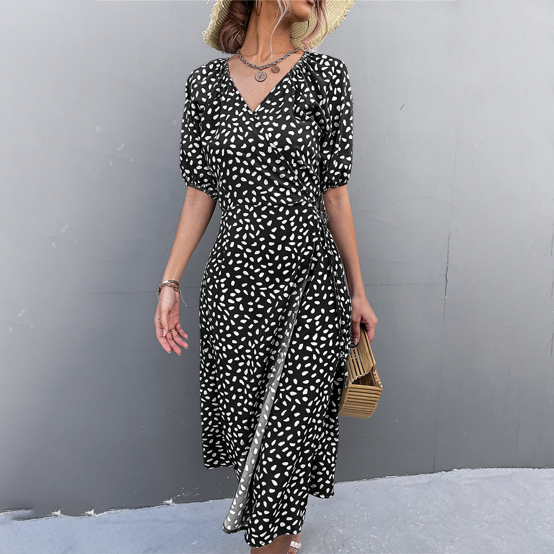 Robe Midi Avec Coupe Cintrée Pour Femme | Idéale Pour Sorties Et Événements