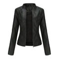 Veste Courte À Col Et Fermeture Zippée pour Femme | Idéale pour Mi-Saison