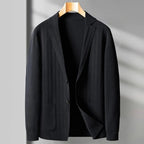 Blazer à Rayures Fines avec Col à Revers pour Homme | Idéal pour Bureau et Occasions Formelles