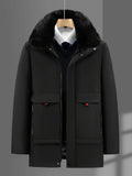 Parka avec Capuche Ajustable pour Hommes | Idéal pour Les Journées Froides