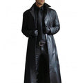 Manteau Long d’Hiver avec Col Revers et Poches pour Hommes | Idéal pour Automne et Hiver