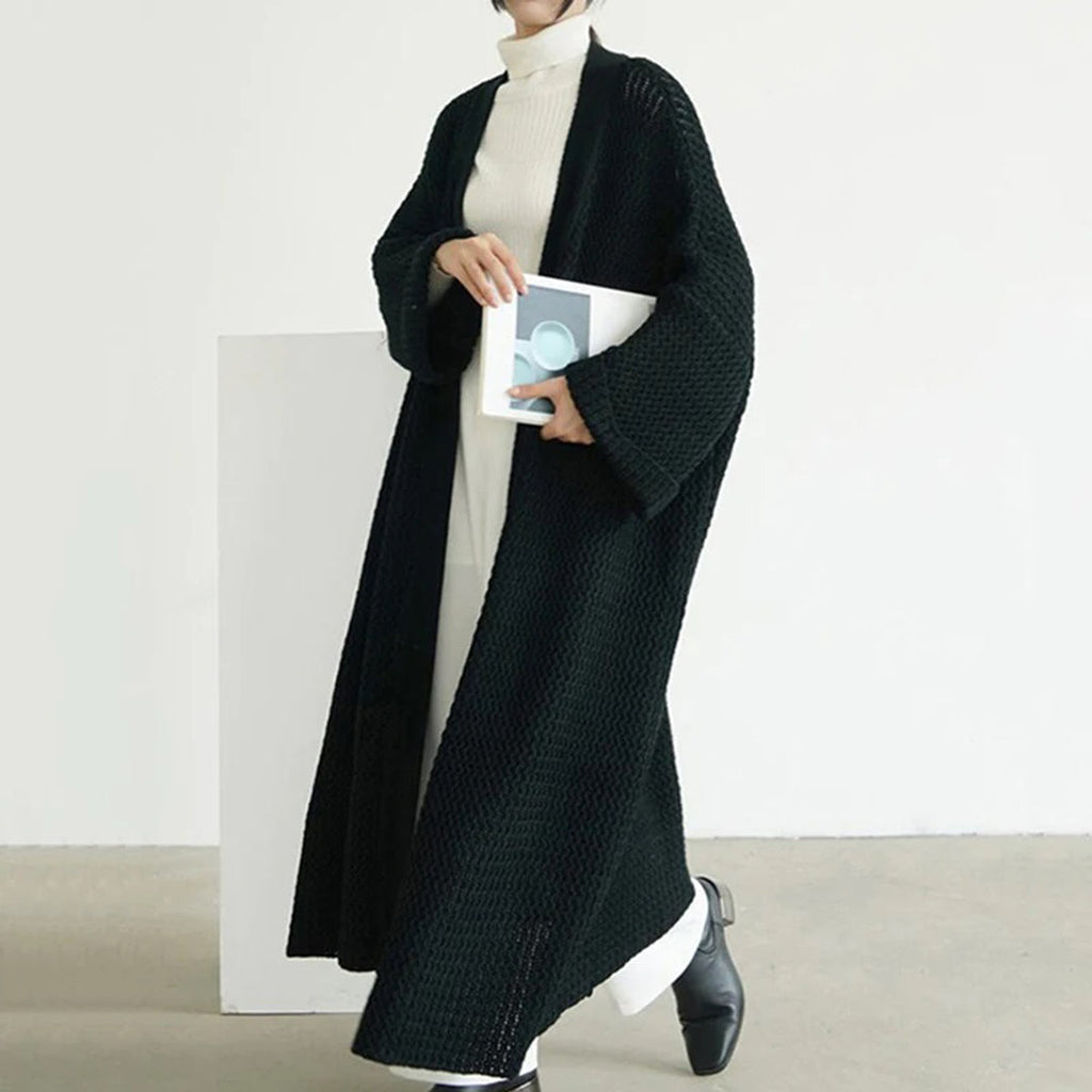 Cardigan Oversize avec Motif Tricoté pour Adultes | Idéal pour les Saisons Fraîches